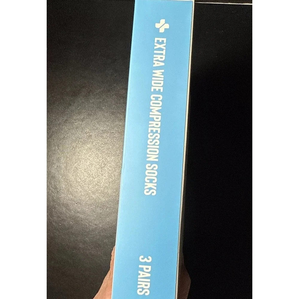 Compression Socks 3 Pairs XL  ‎  Doctor's Select Extra Wide Multicolor